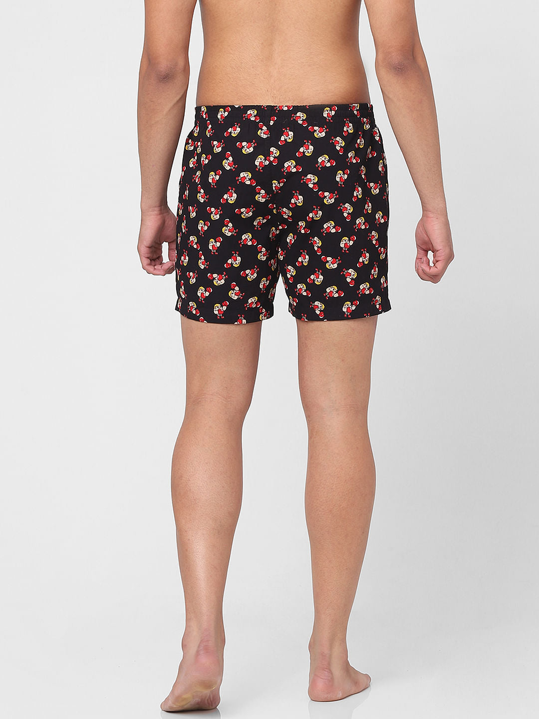 Dark Blue Boxing Print Bxers