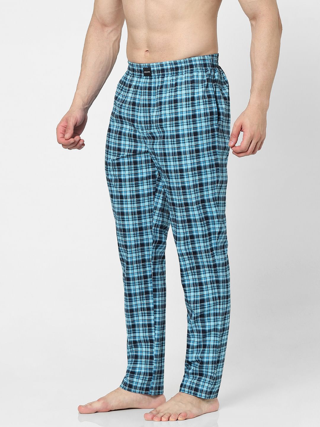 Blue Check Pyjamas