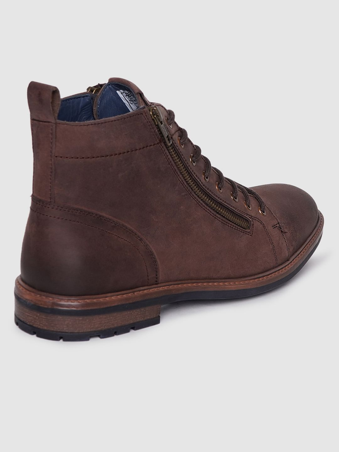 Brown Leather Boots