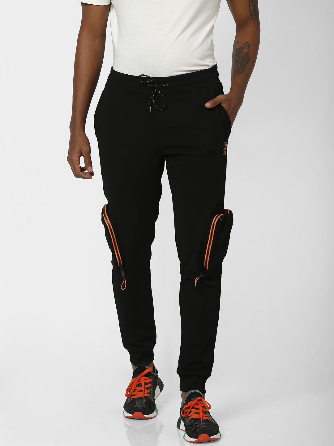 Black Drawstring Sweatpants