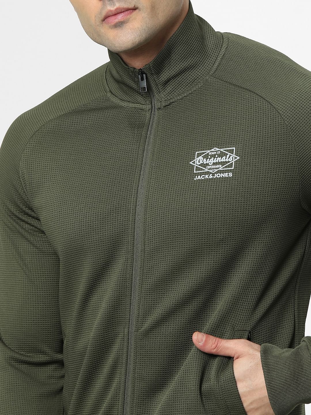 Olive Co-ord Sweatshirt