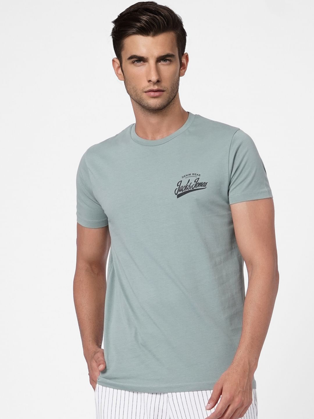 Green Crew Neck T-shirt