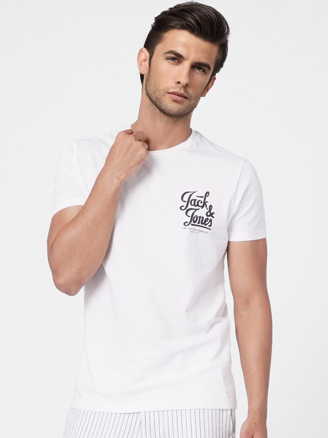 White Crew Neck T-shirt
