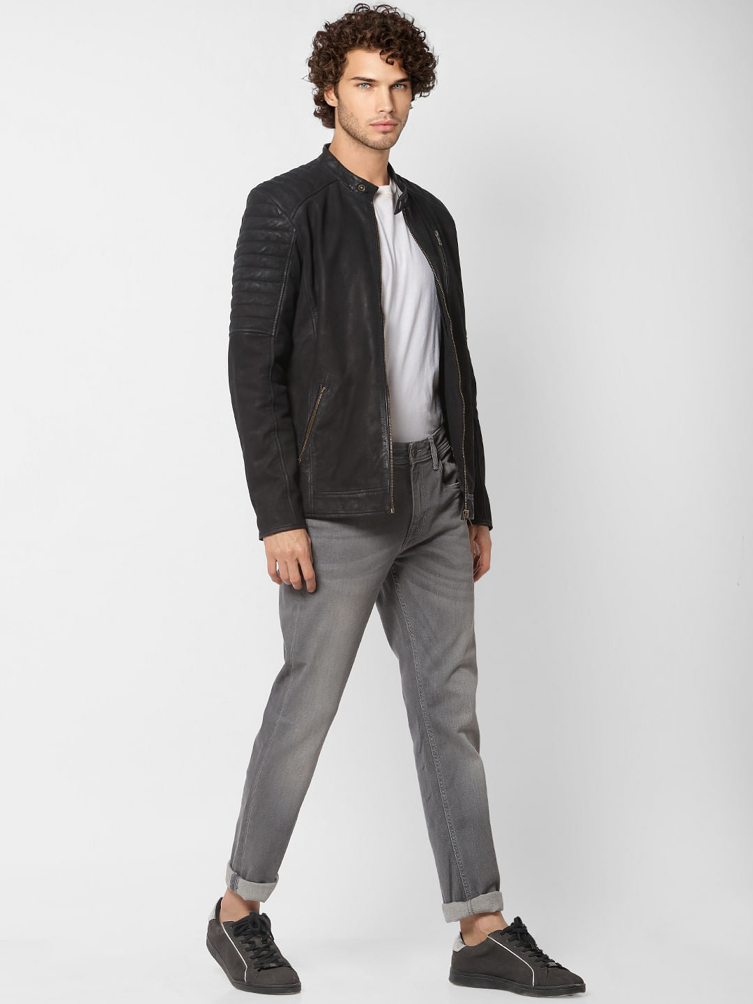 Black    Limited-Edition    Pure Leather Jacket