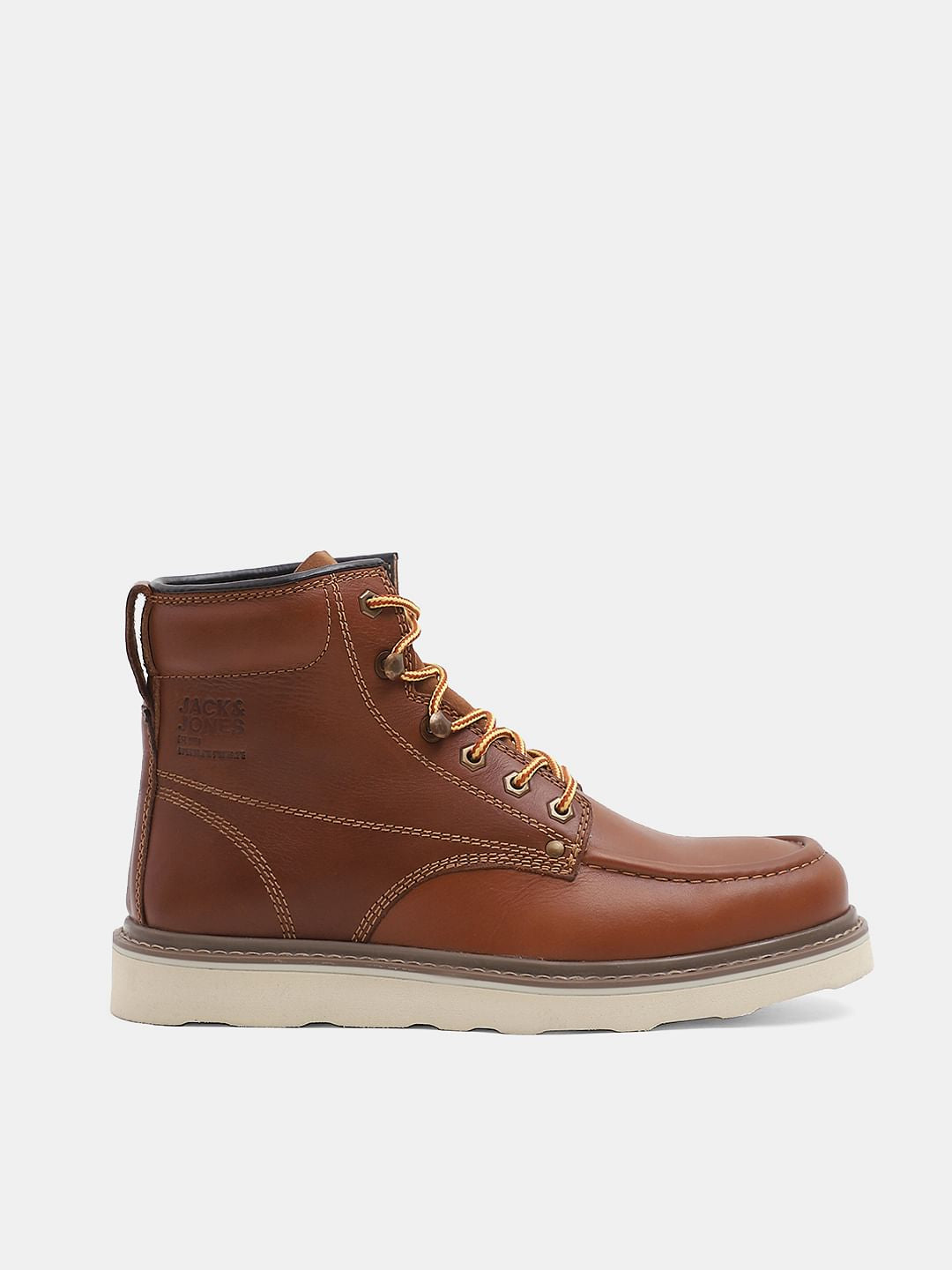 Brown Premium Leather Boots - 40