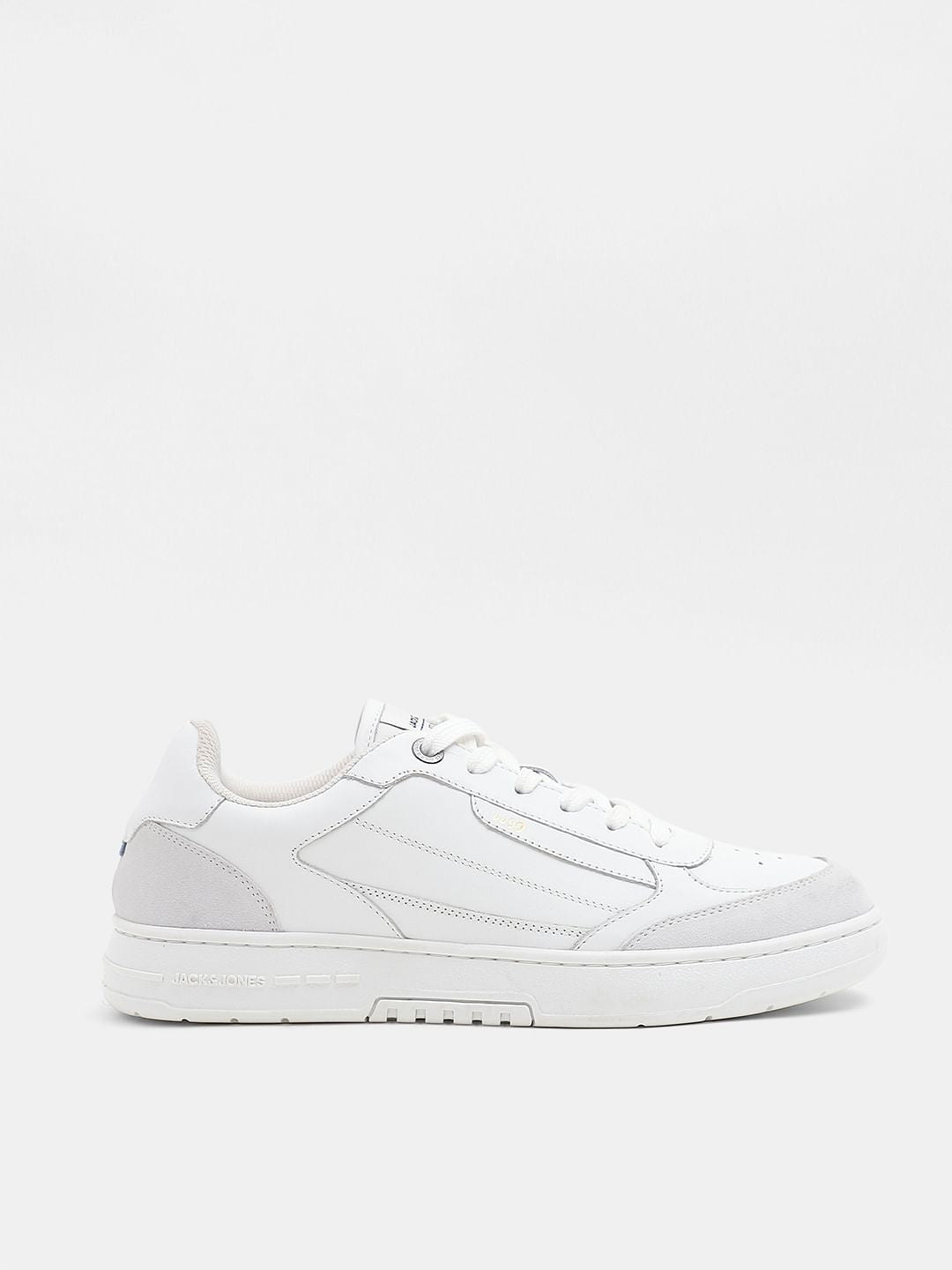White Leather Sneakers - 40