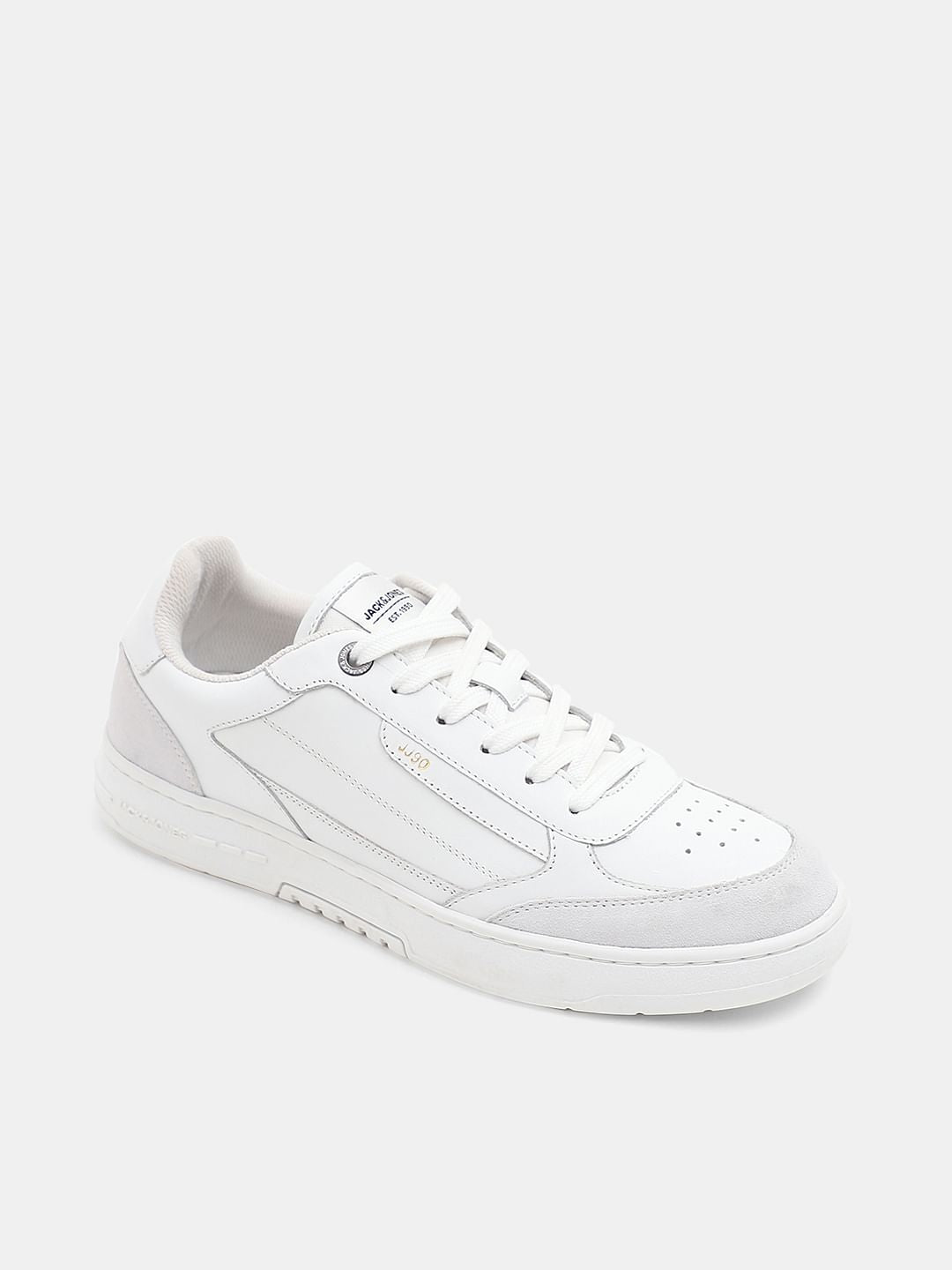 White Leather Sneakers
