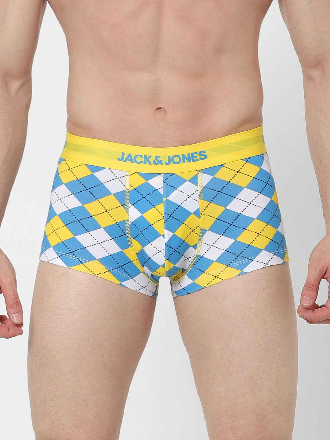 Yellow Check Trunks - S