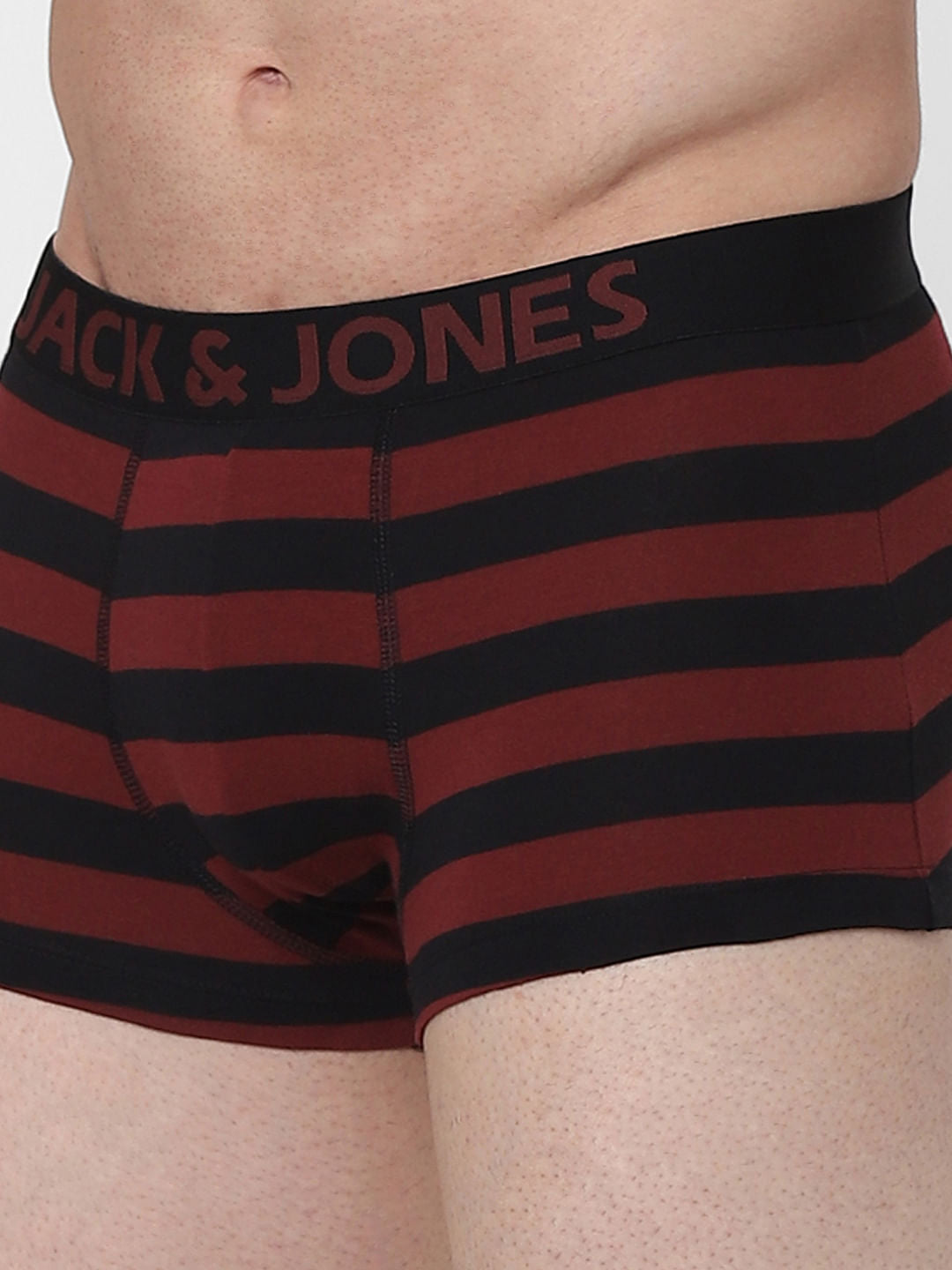 Maroon Striped Brazilian Trunk