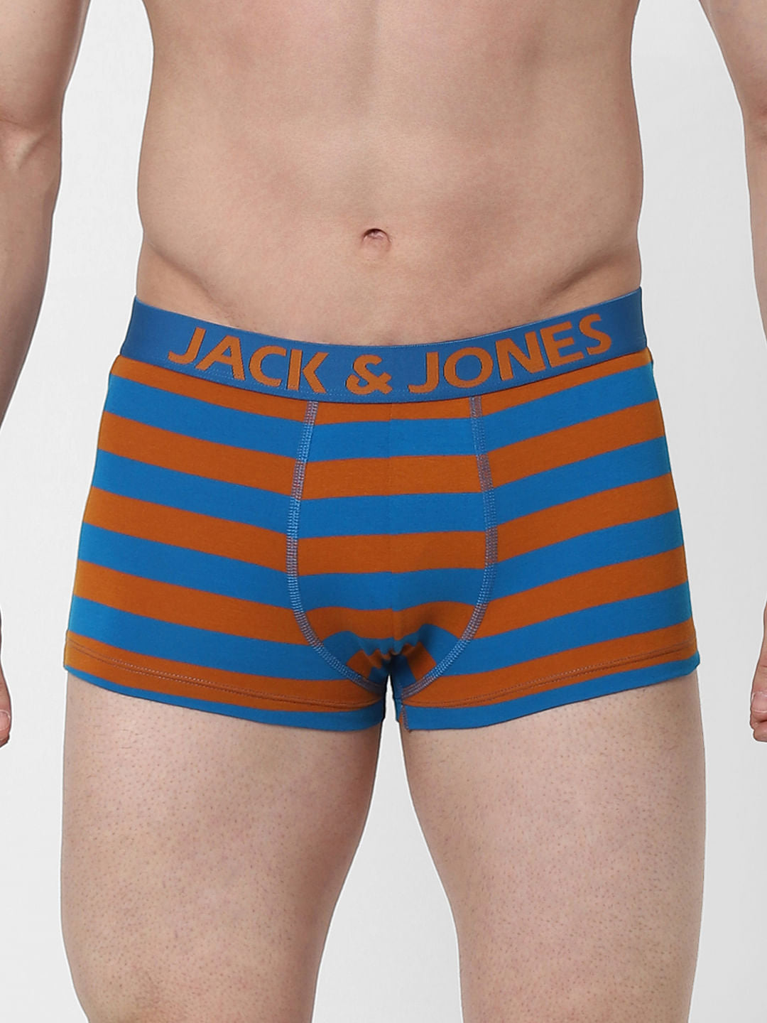 Blue Striped Brazilian Trunk - S