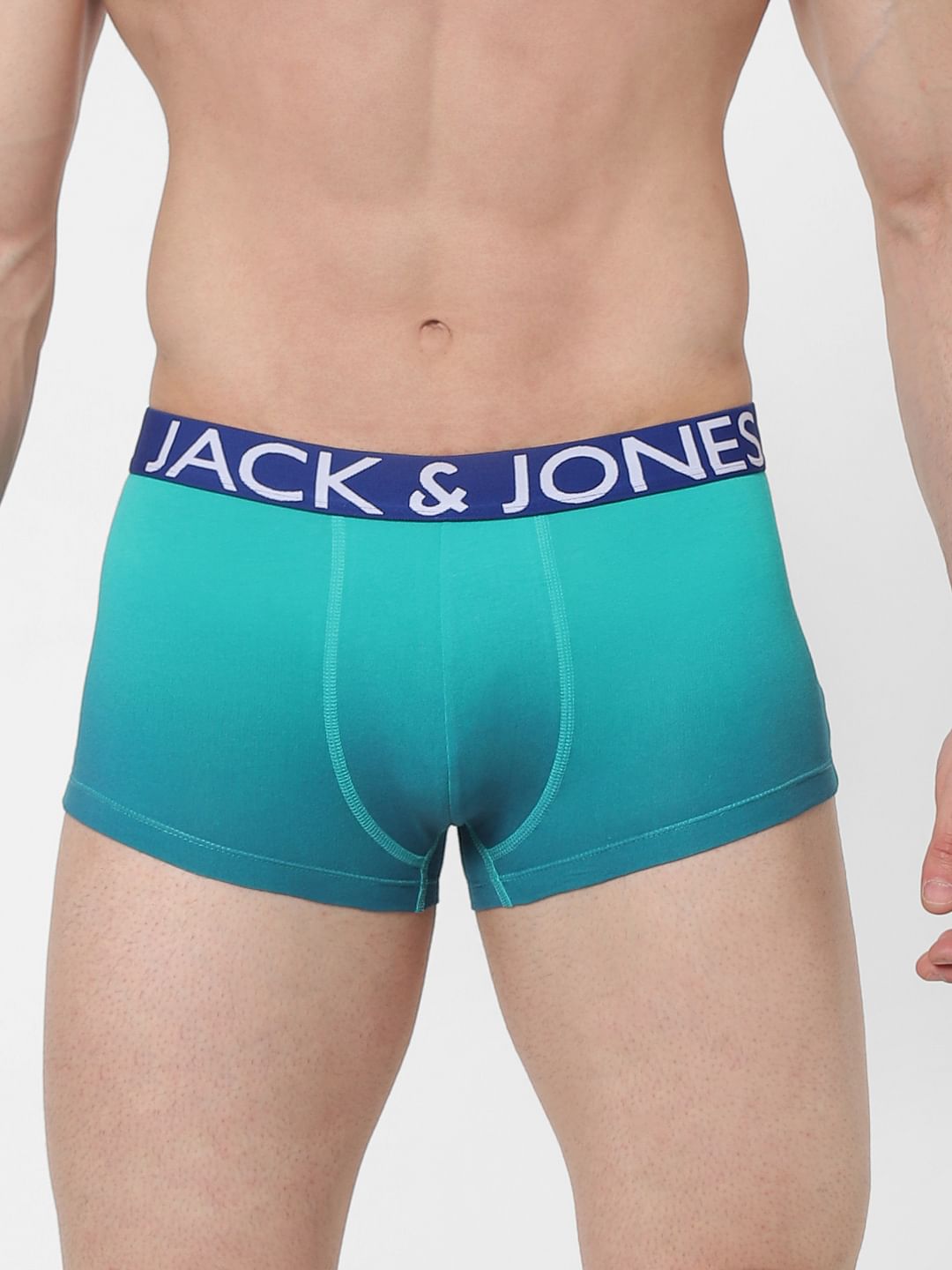 Blue Ombre Brazilian Trunks - S