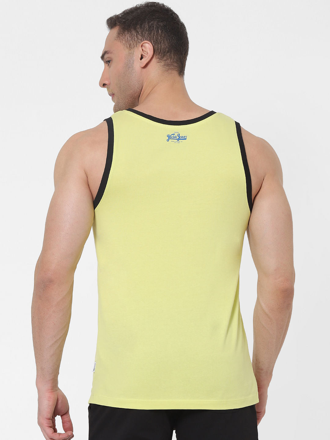Green Logo Print Vest