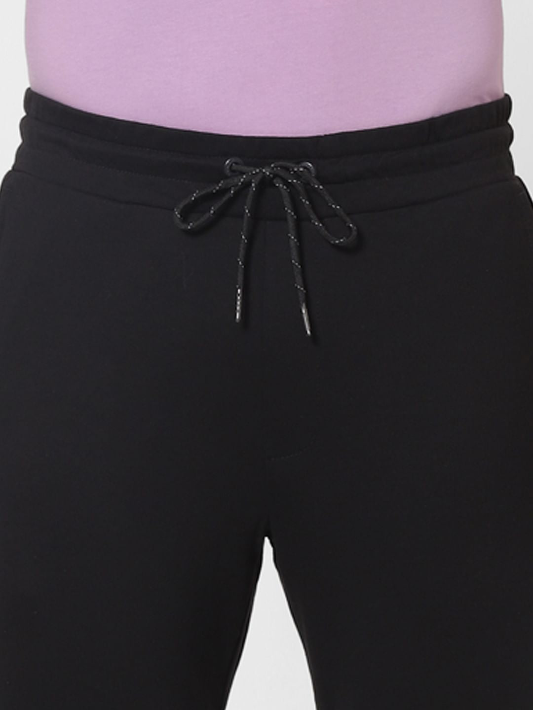 Black Drawstring Trackpants