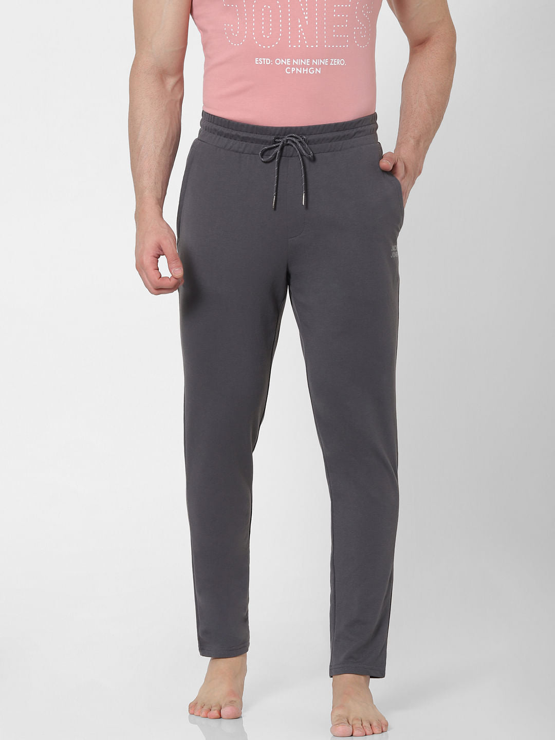 Grey Drawstring Trackpants