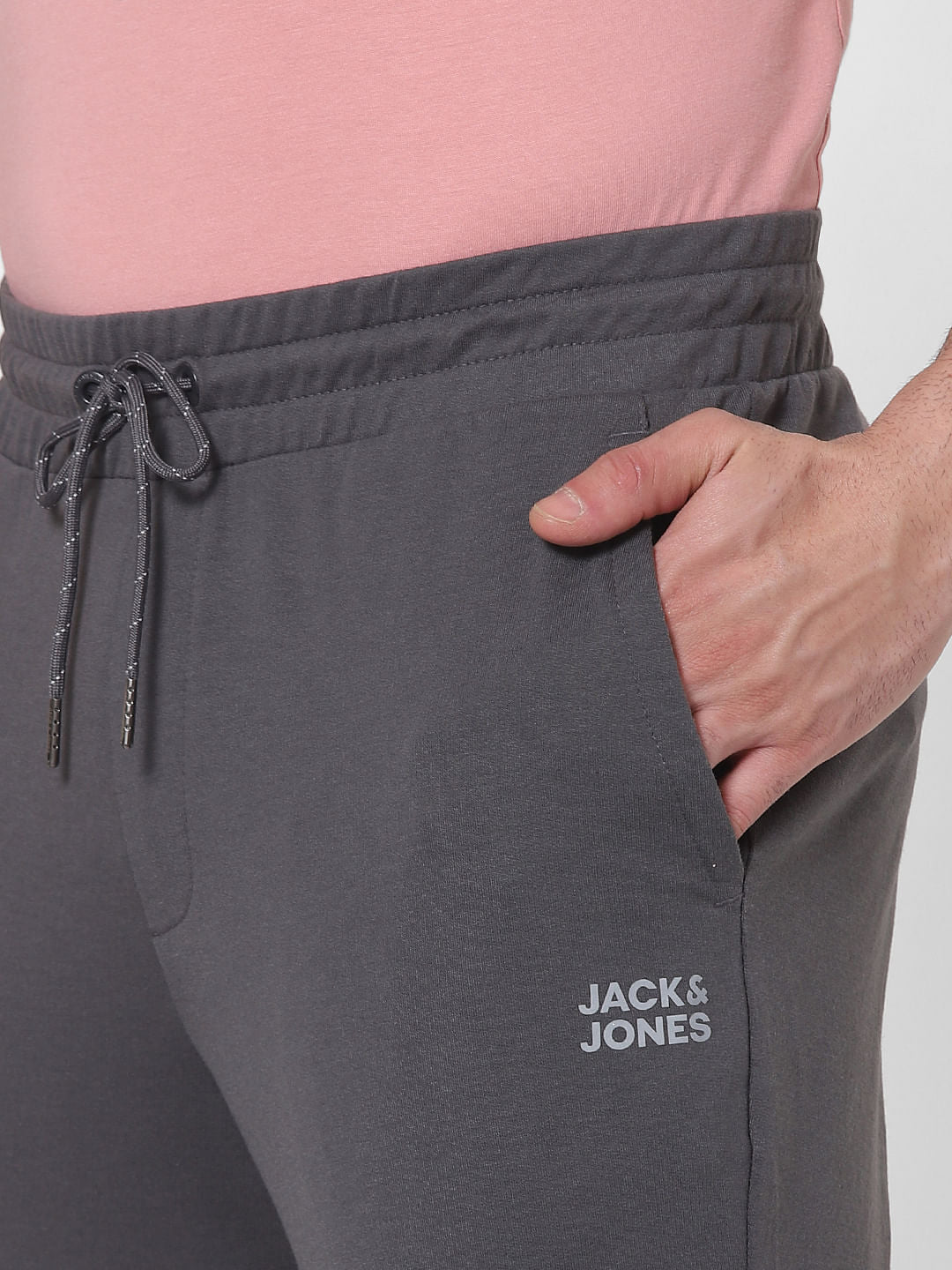 Grey Drawstring Trackpants