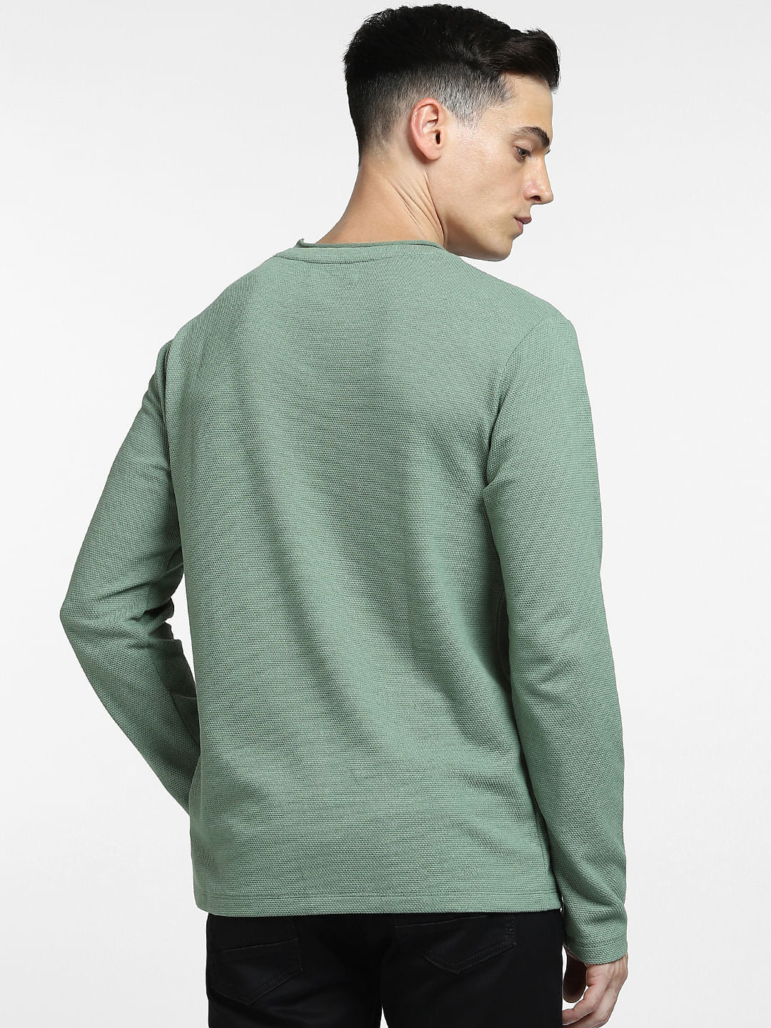 Green Crew Neck T-shirt