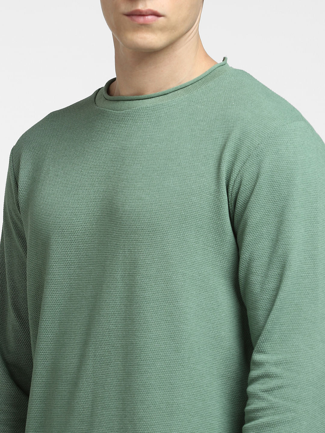 Green Crew Neck T-shirt