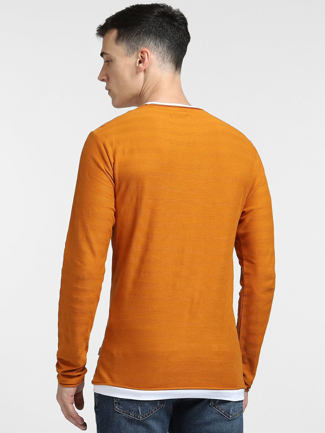 Brown Crew Neck T-shirt