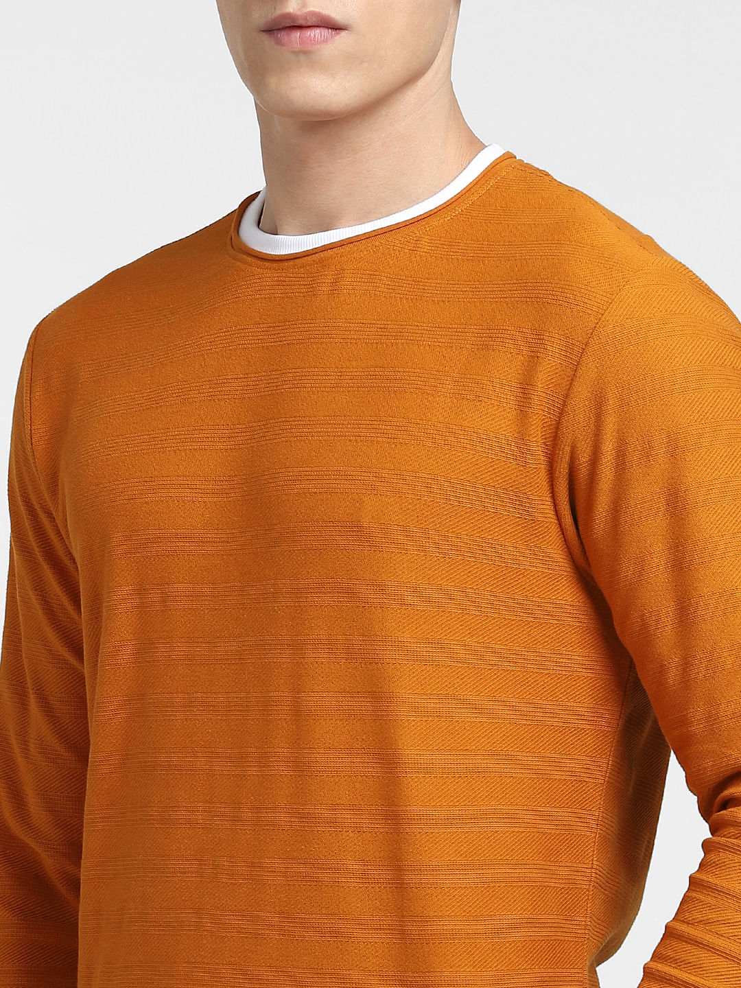 Brown Crew Neck T-shirt