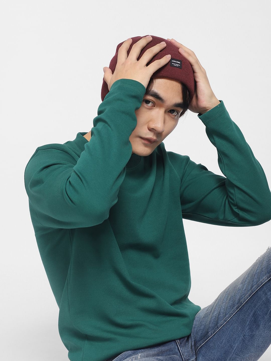 Green Sweatshirt - M