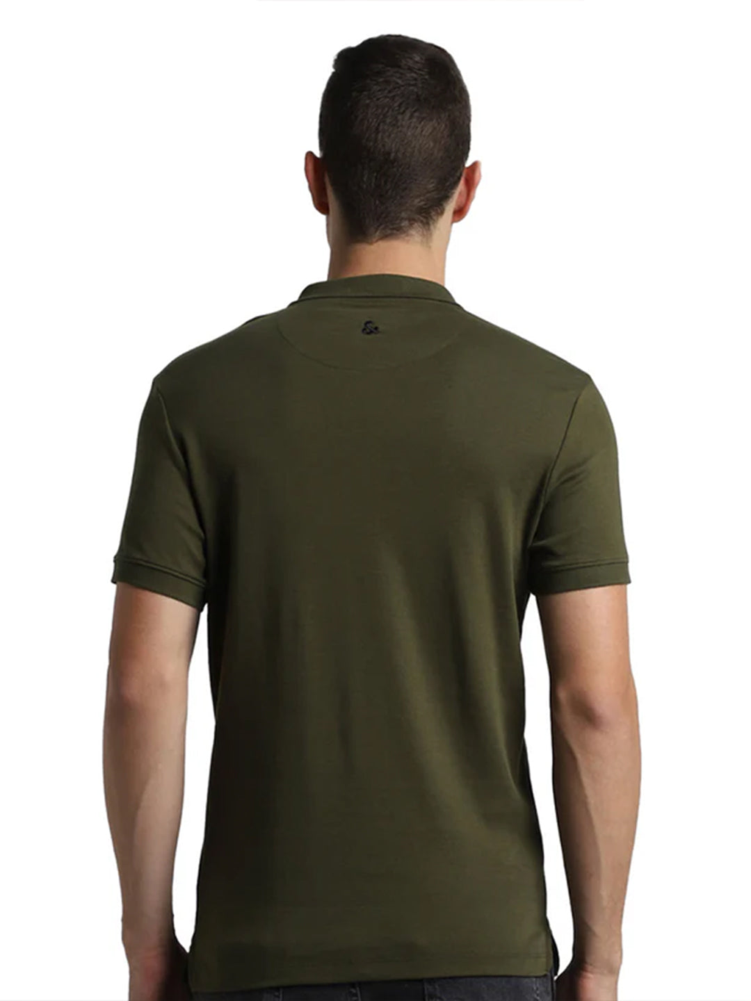 Green Cotton Polo