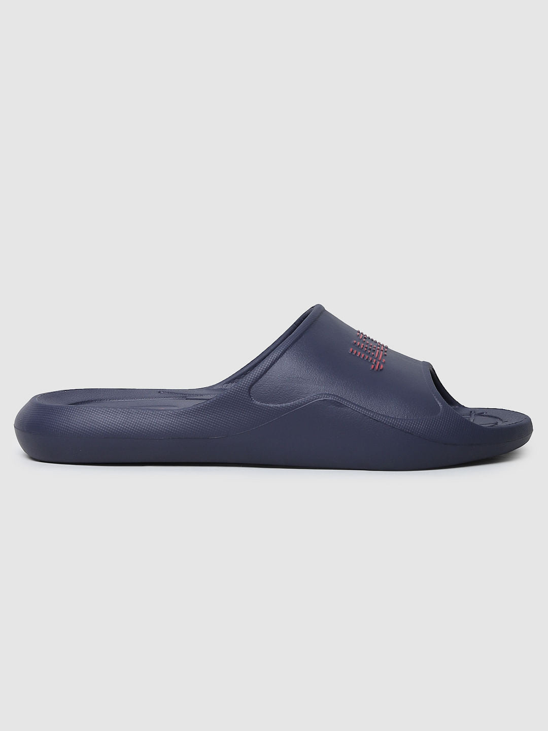 Blue Logo Print Sliders