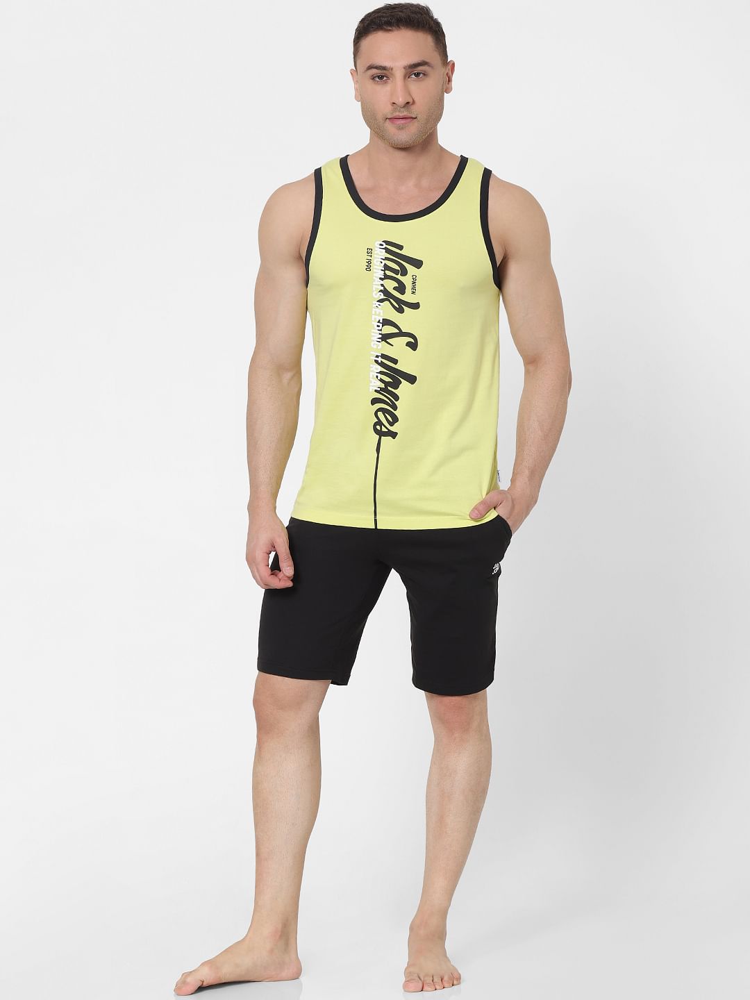 Black Sweatshorts - S