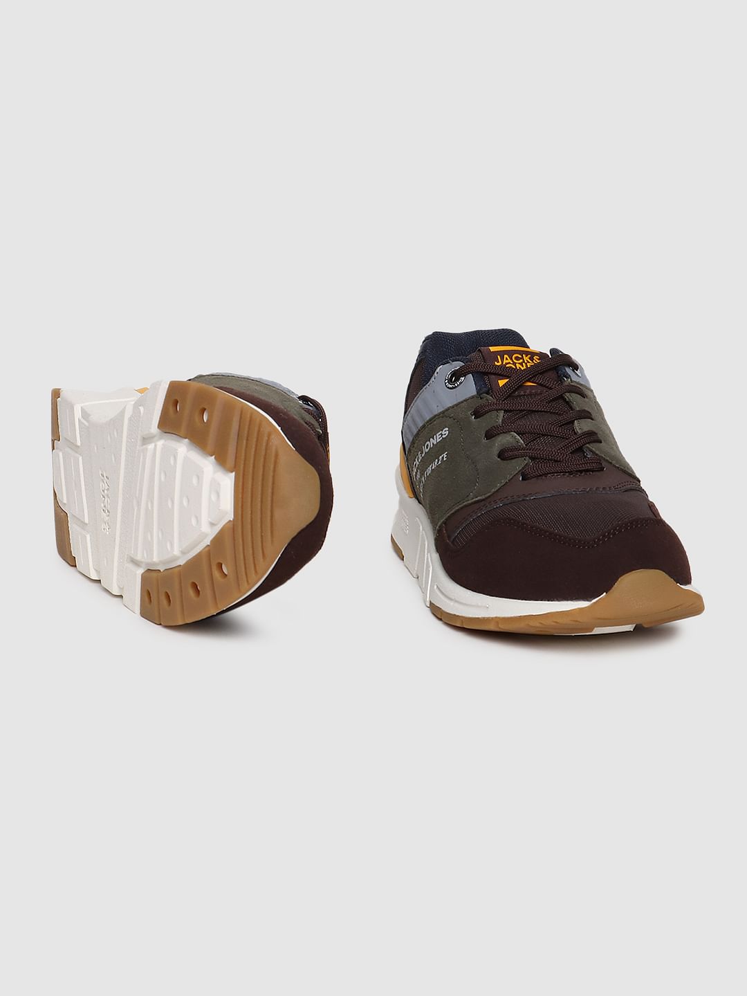 Multi-coloured Colourblocked Mesh Sneakers - 6