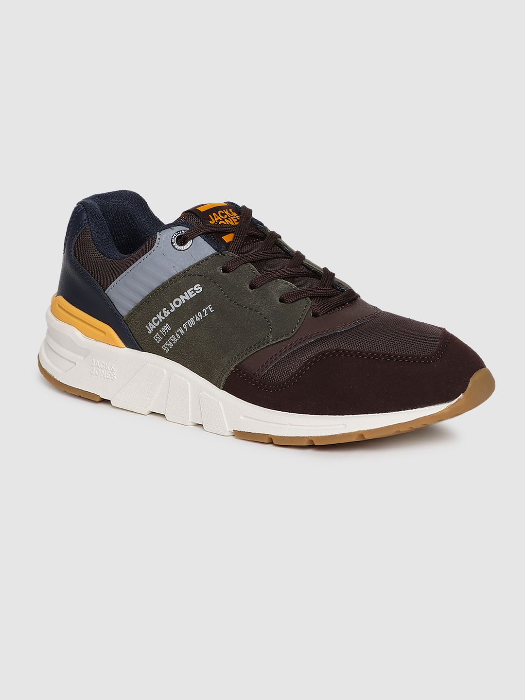 Multi-coloured Colourblocked Mesh Sneakers