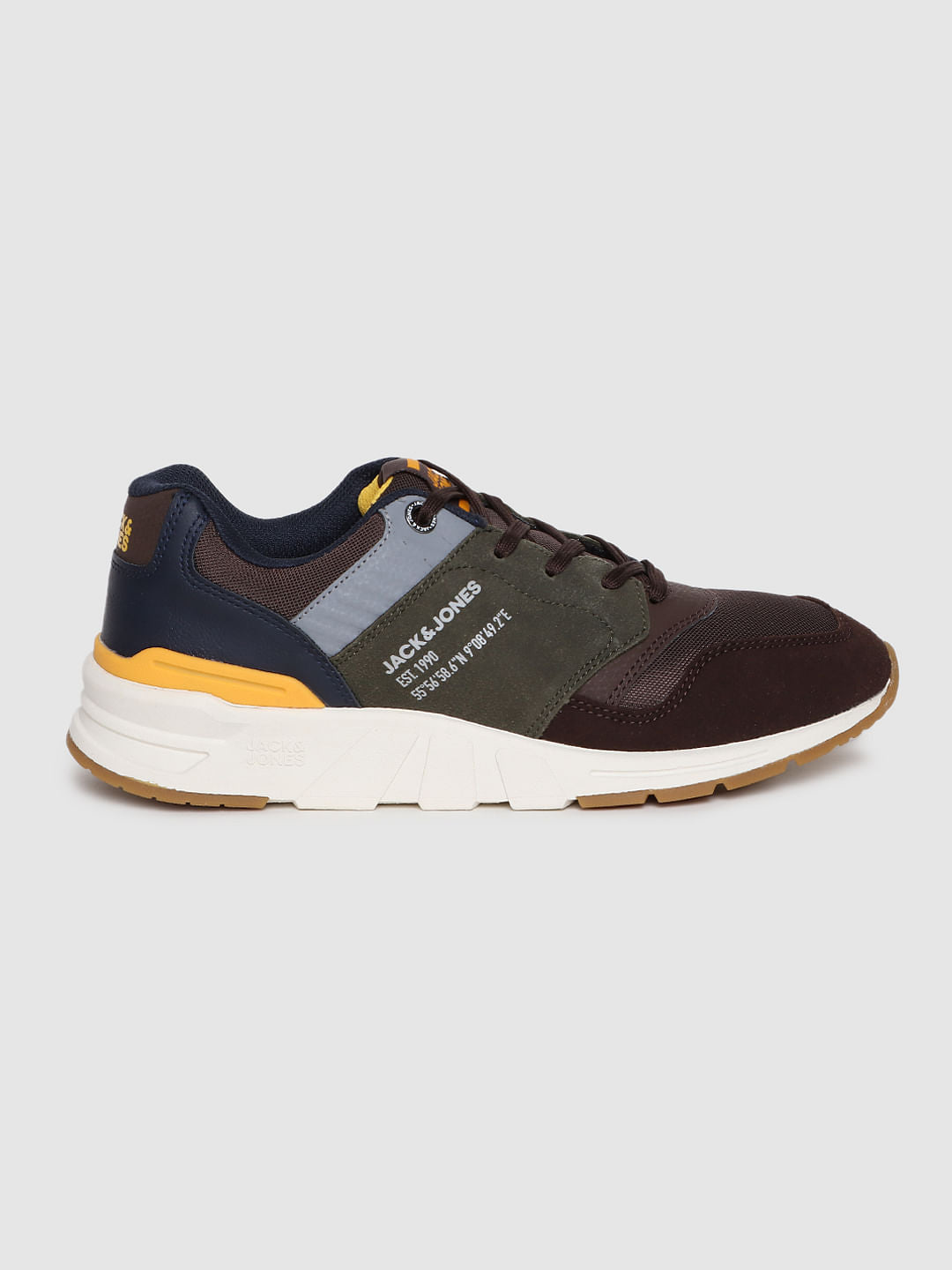 Multi-coloured Colourblocked Mesh Sneakers