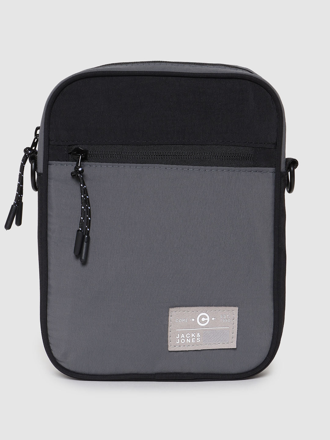 Black & Grey Sling Bag