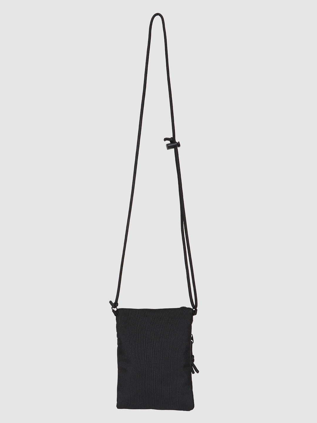 Black Mesh Sling Bag