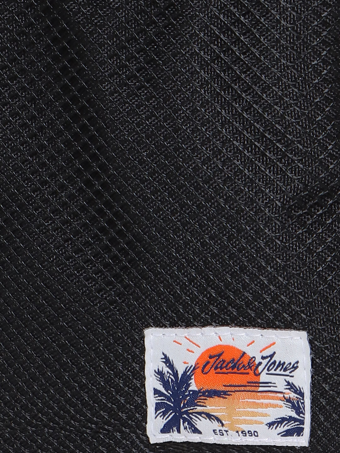 Black Mesh Sling Bag