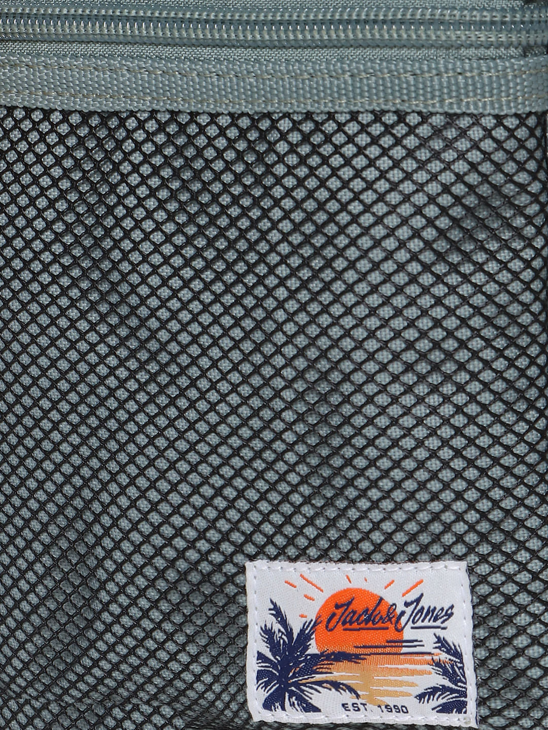 Black Mesh Sling Bag