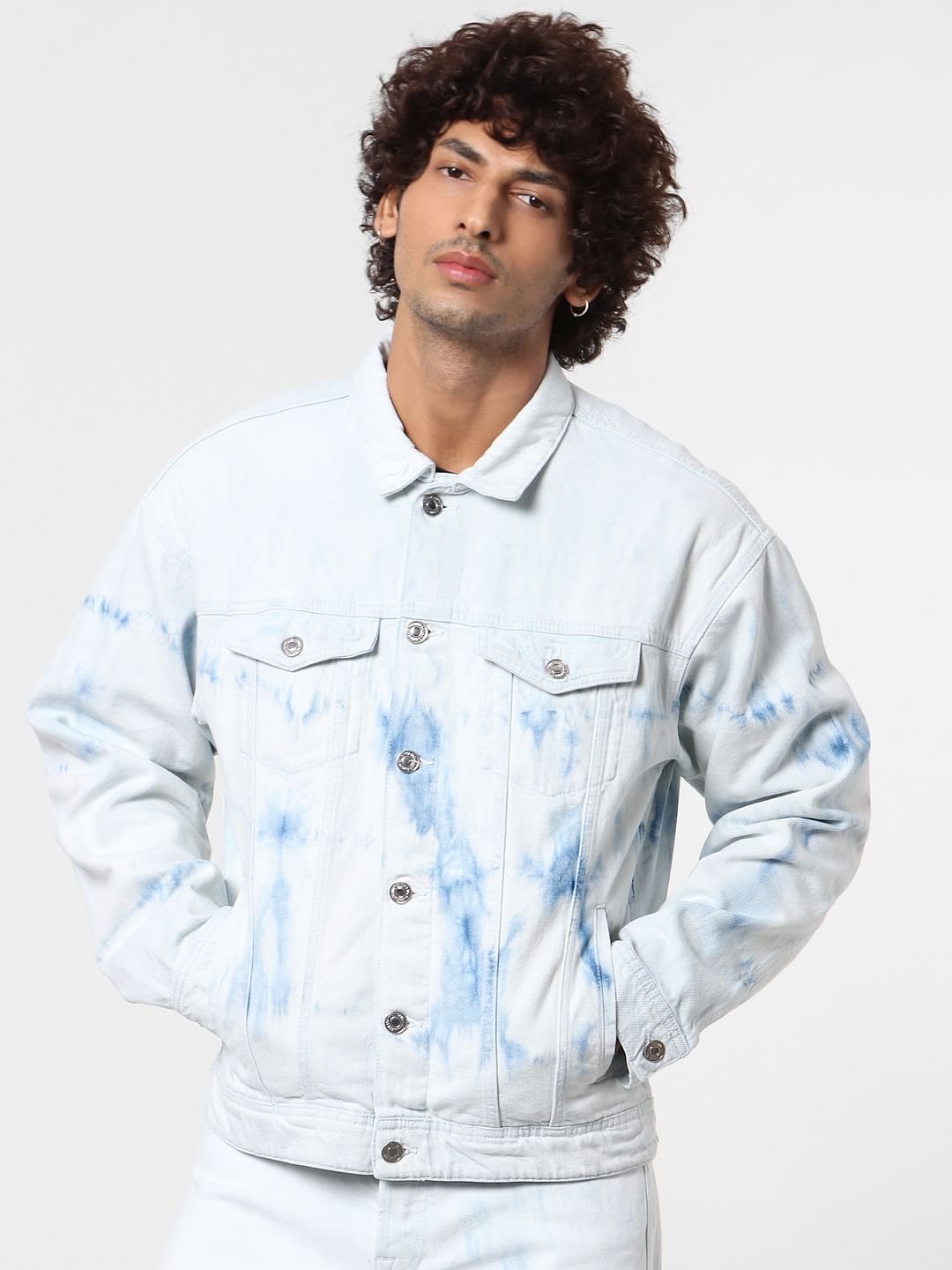 Blue Tie Dye Jacket