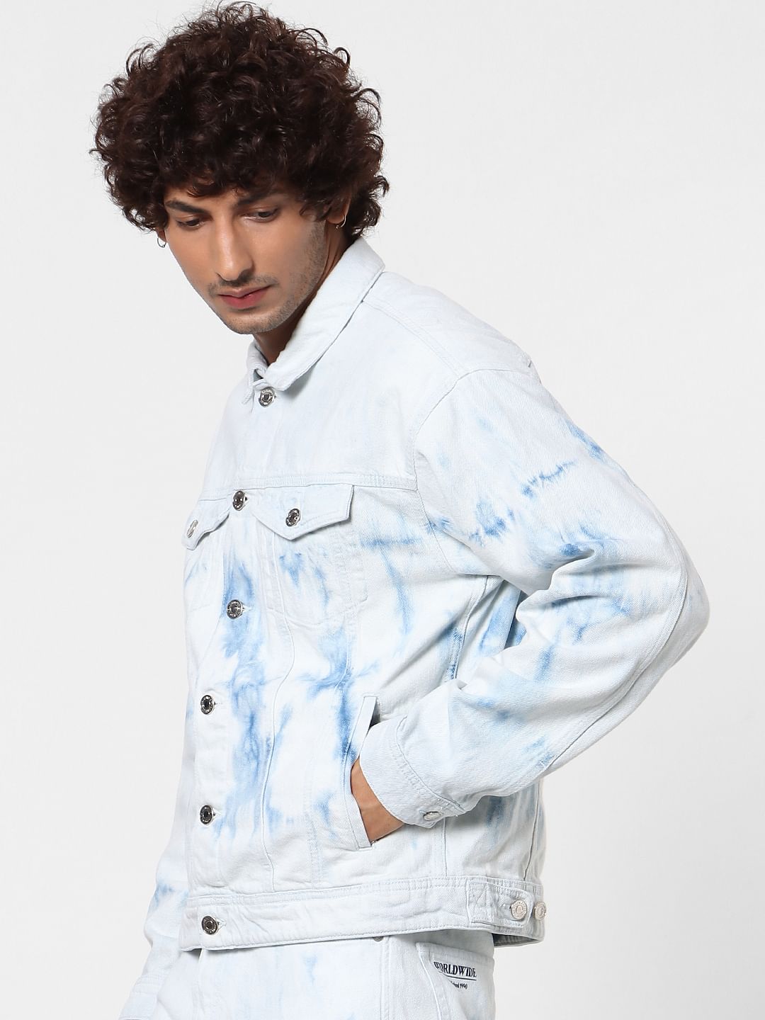 Blue Tie Dye Jacket