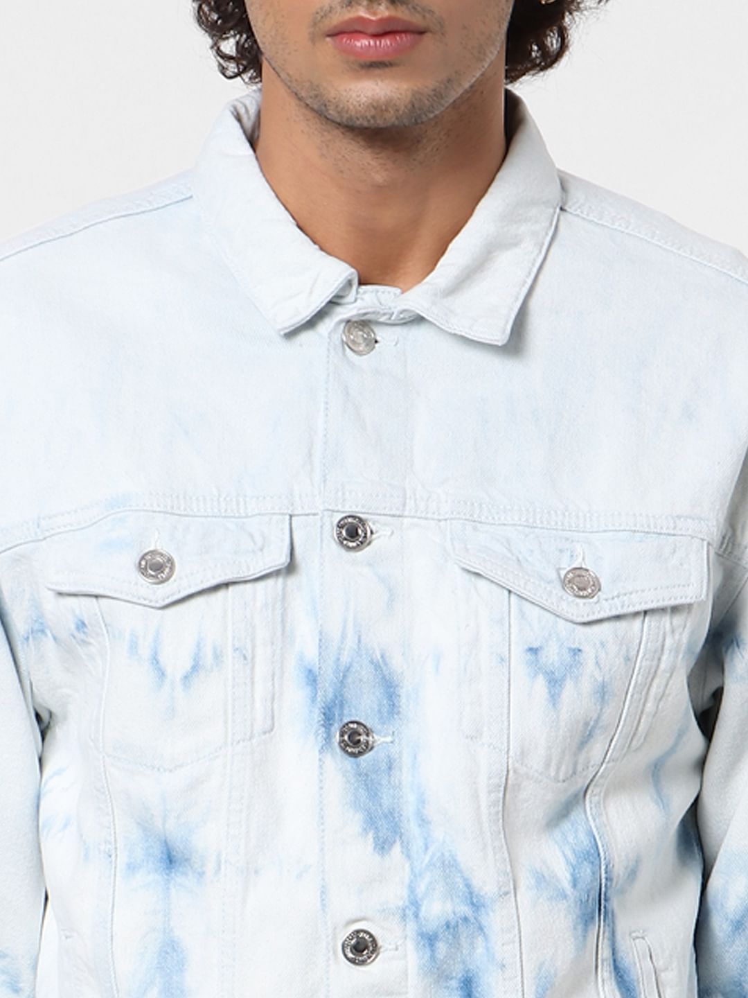 Blue Tie Dye Jacket