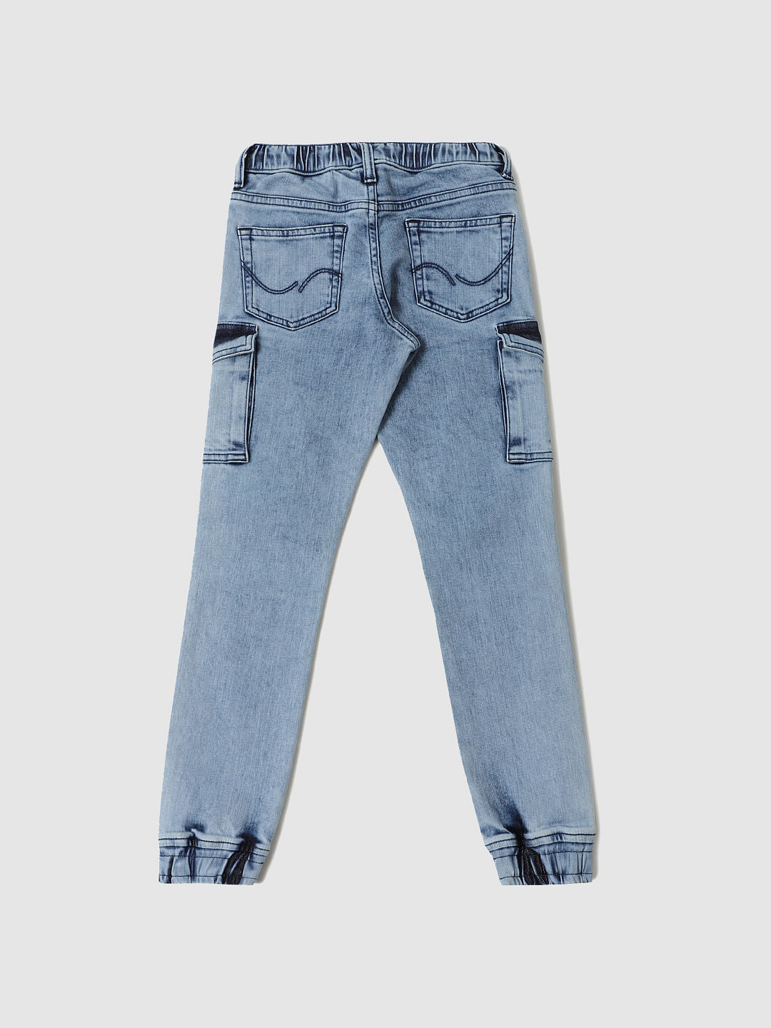 Boys Blue Mid Rise Paul Regular Fit Jeans