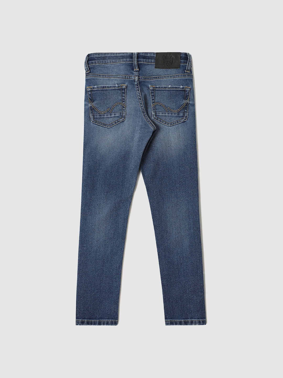 Boys Blue Mid Rise Liam Skinny Fit Jeans