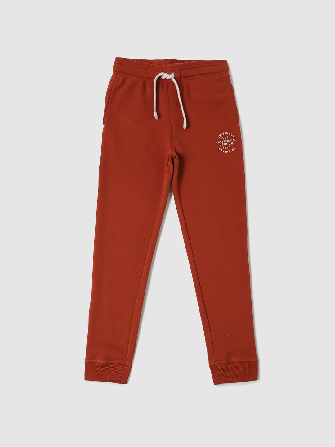 Boys Red Sweatpants - 4/5Y