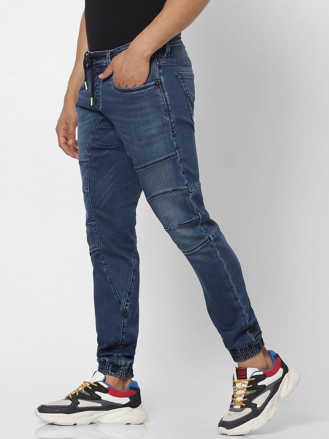 Blue Low Rise Simon Anti Fit Jeans