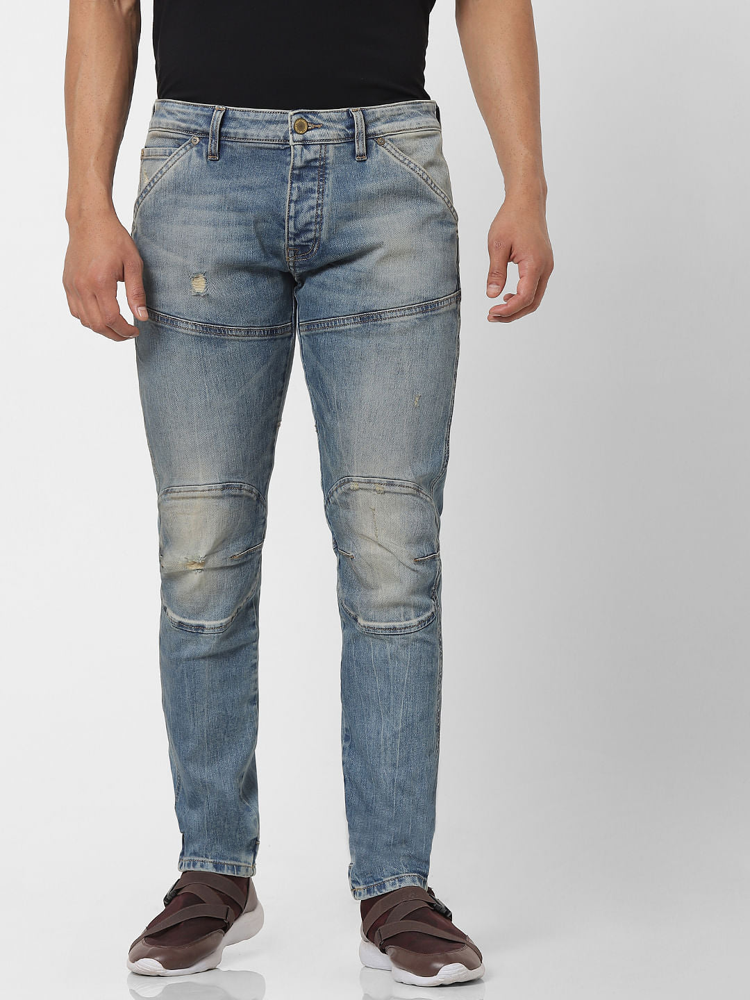 Light Blue Low Rise Simon Anti Fit Jeans