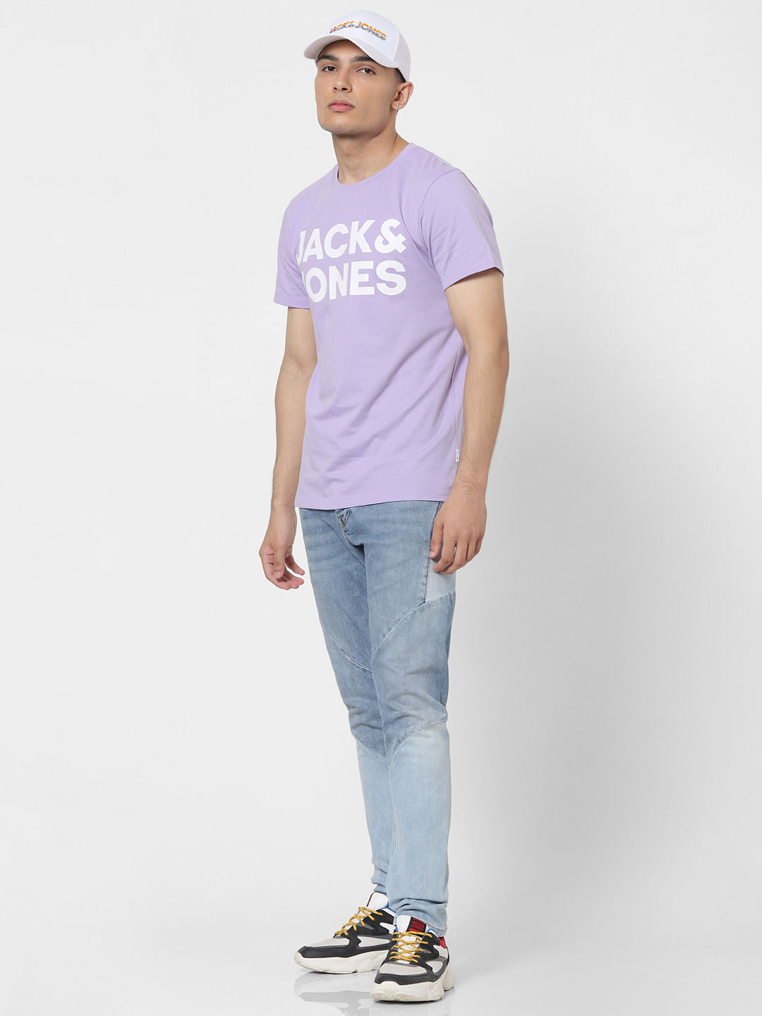 Light Blue Low Rise Tim Washed Anti Fit Jeans - 28/30