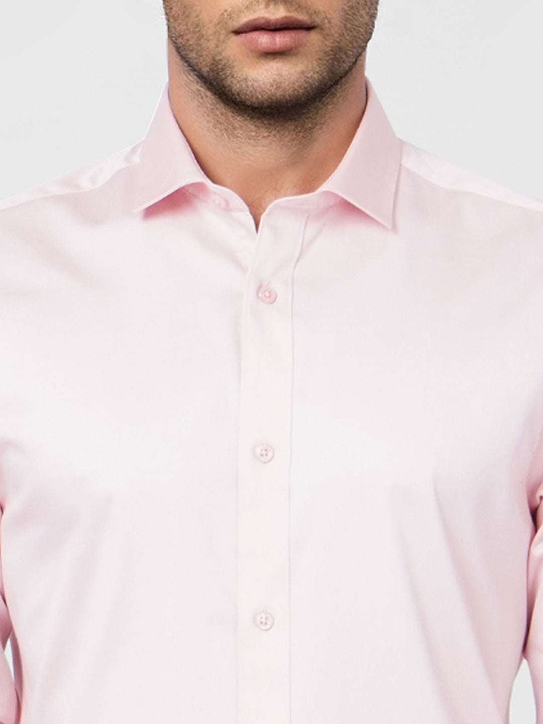 Pink Formal Full Sleeves Shirt