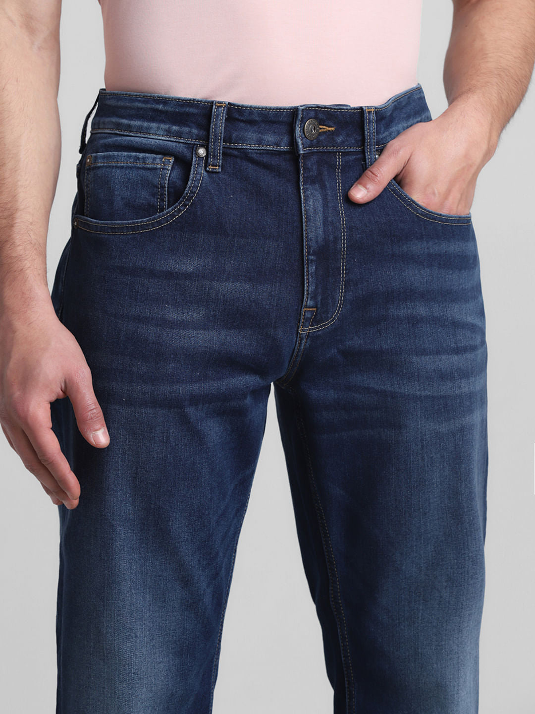 Dark Blue High Rise Ray Bootcut Jeans