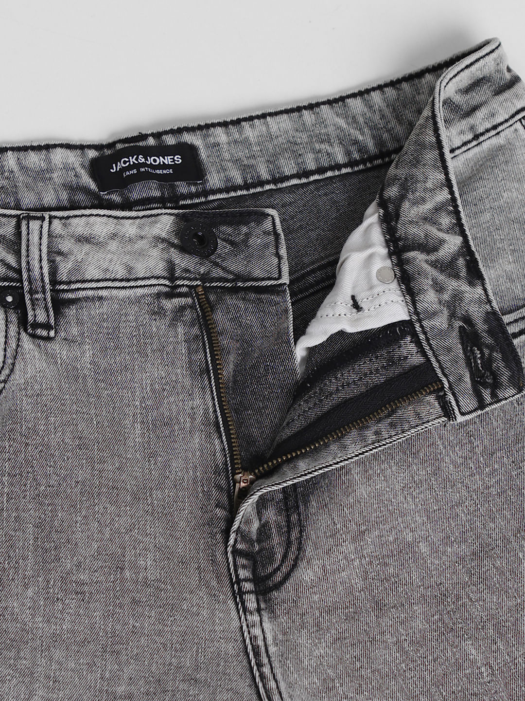 Grey High Rise Ray Bootcut Jeans
