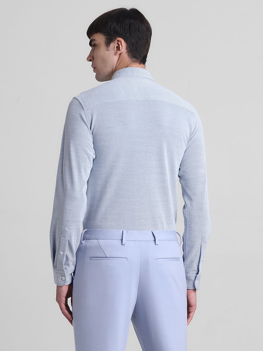 Blue Full Sleeves Shirt