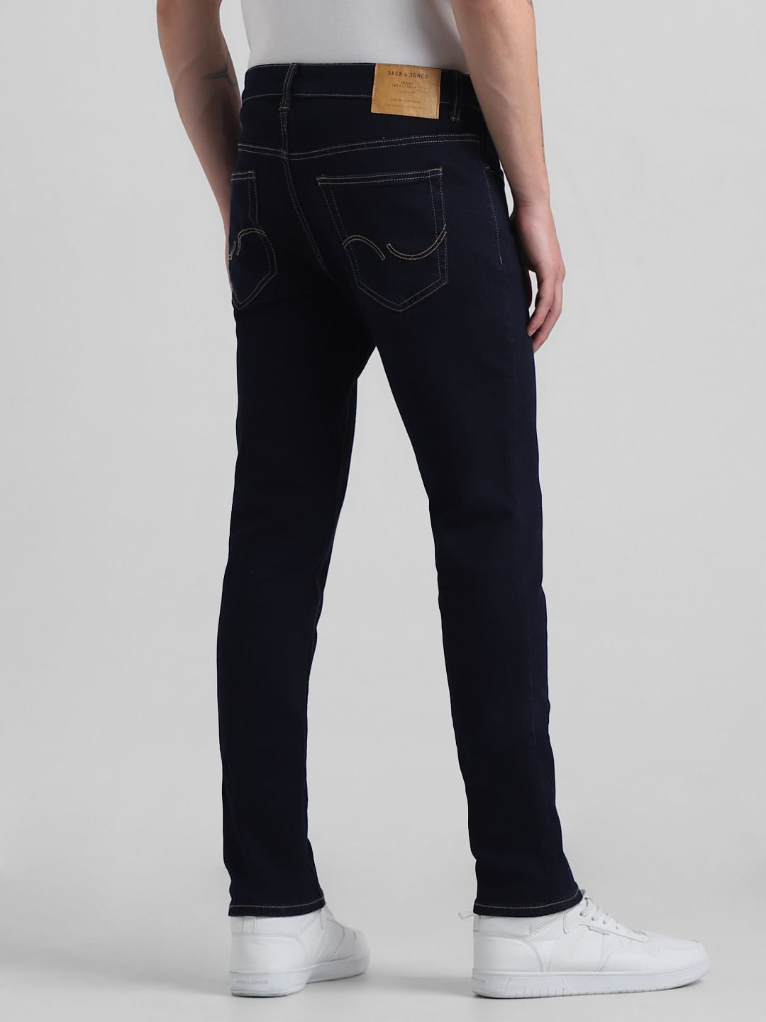 Dark Blue Low Rise Ben Skinny Jeans