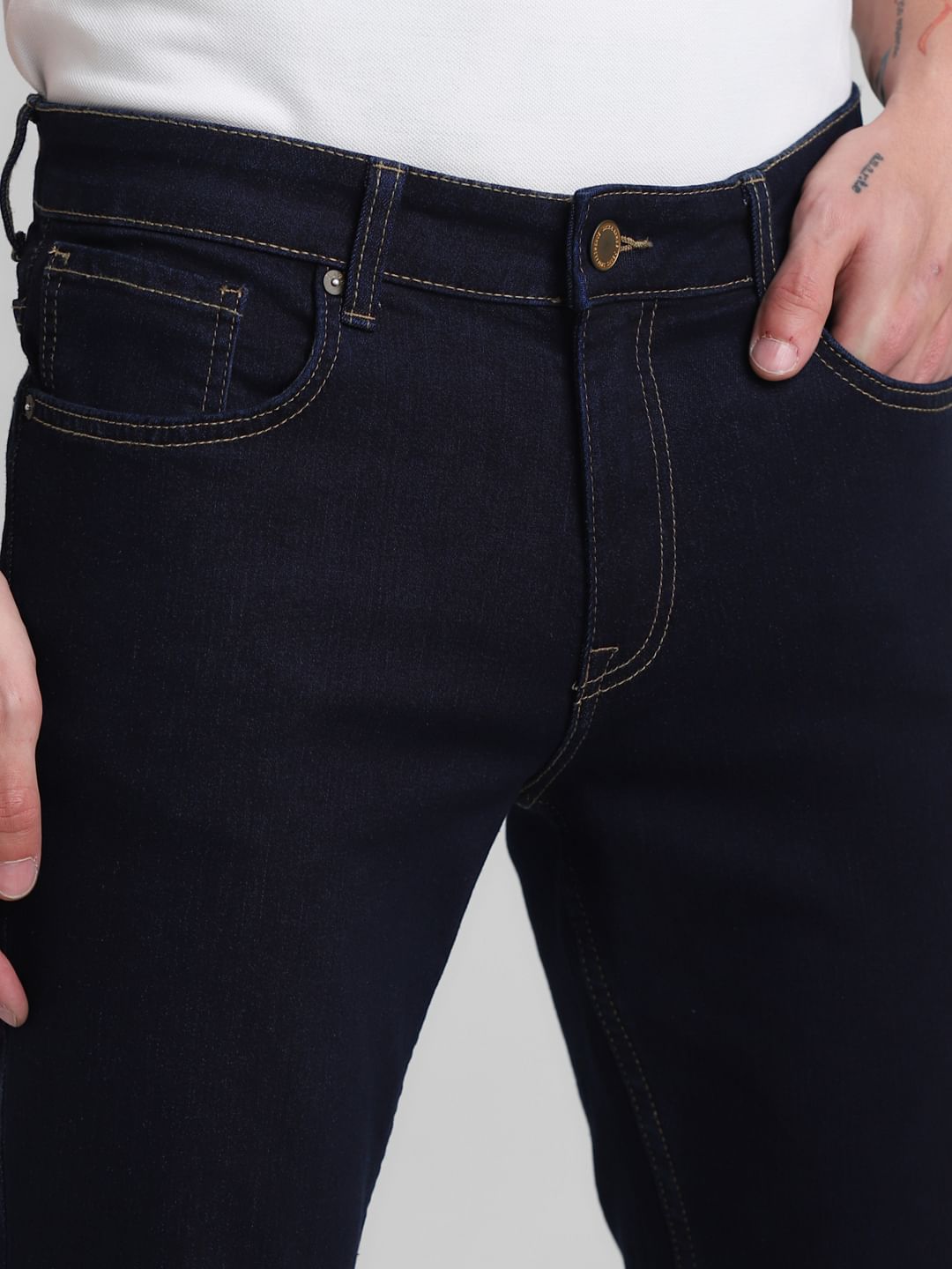 Dark Blue Low Rise Ben Skinny Jeans