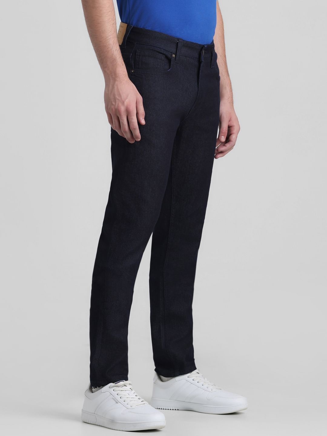 Dark Blue Low Rise Ben Skinny Fit Jeans